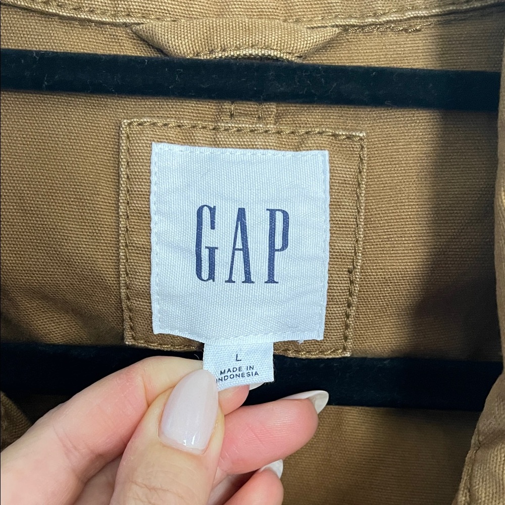 Gap Chore Jacket / Brown Barn Jacket - image 2